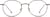 Front view of Round Glasses 3214615 in Brown thumbnail