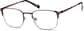 Angle view of Browline Glasses 3214815 in Espresso thumbnail