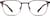 Front view of Square Glasses 3214815 in Espresso thumbnail