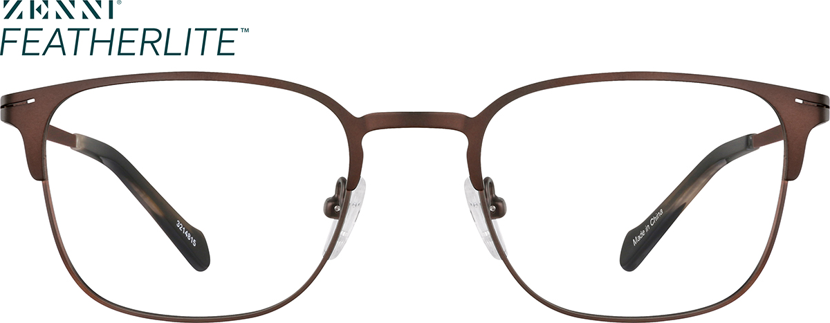 Espresso Square Glasses