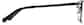 Side view of Browline Glasses 3214821 in Black thumbnail