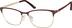 Rectangle Glasses 3215318 in Brown
