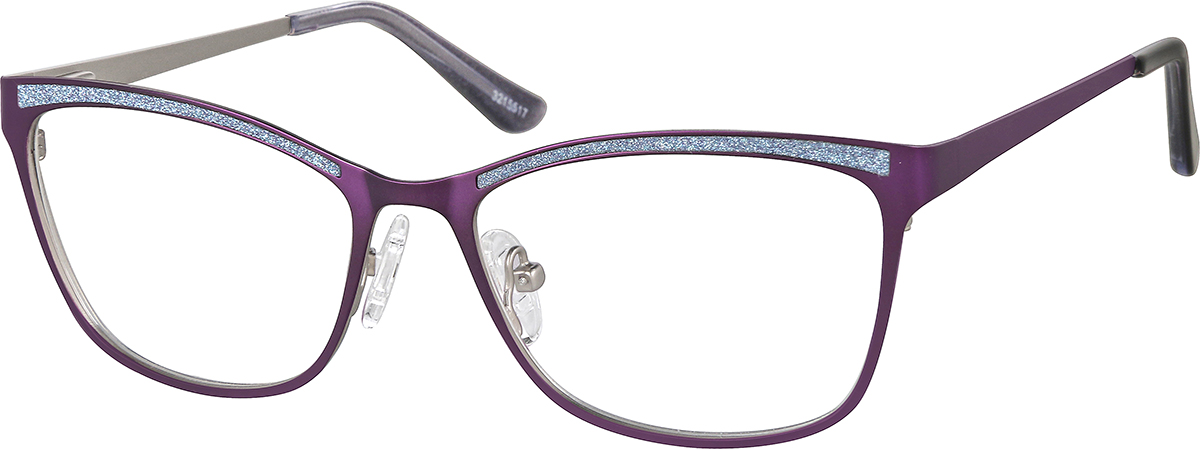 Purple Cat Eye Glasses 3215517