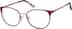 Cat-Eye Glasses 3215618 in Garnet