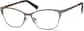 Angle view of Browline Glasses 3215815 in Bronze thumbnail
