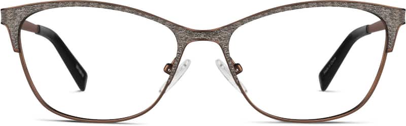 Bronze Rectangle Glasses