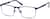 Angle view of Rectangle Glasses 3215916 in Navy thumbnail