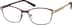 Rectangle Glasses 3216018 in Cranberry/Gold