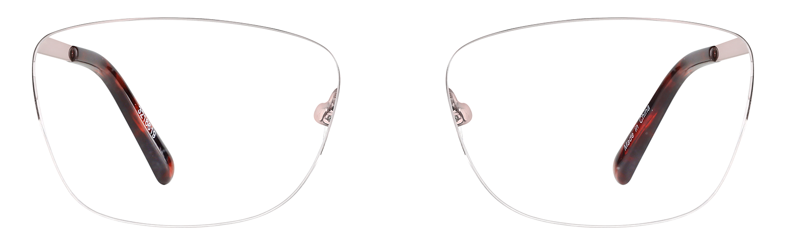 Black Rectangle Glasses #3210721 | Zenni Optical