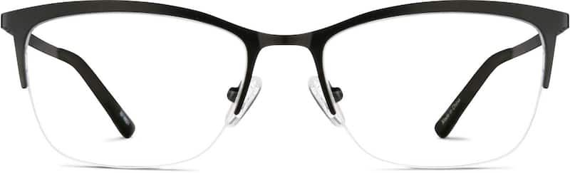 Black Rectangle Glasses