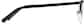 Side view of Rectangle Glasses 3216621 in Black thumbnail