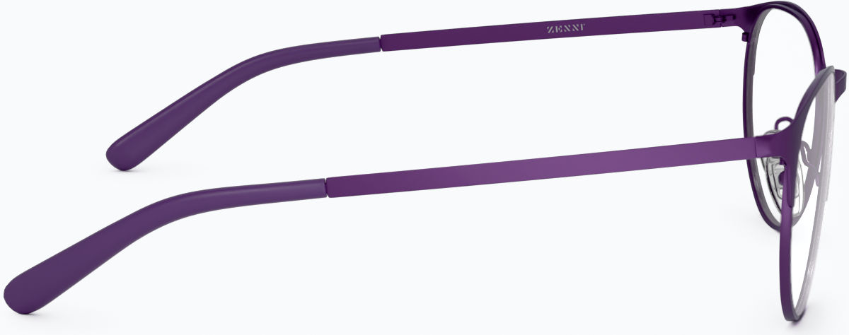 Side view of Round Glasses 3216717 in Purple thumbnail