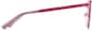 Side view of Round Glasses 3216718 in Metallic Red thumbnail
