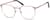 Angle view of Round Glasses 3216719 in Pink thumbnail