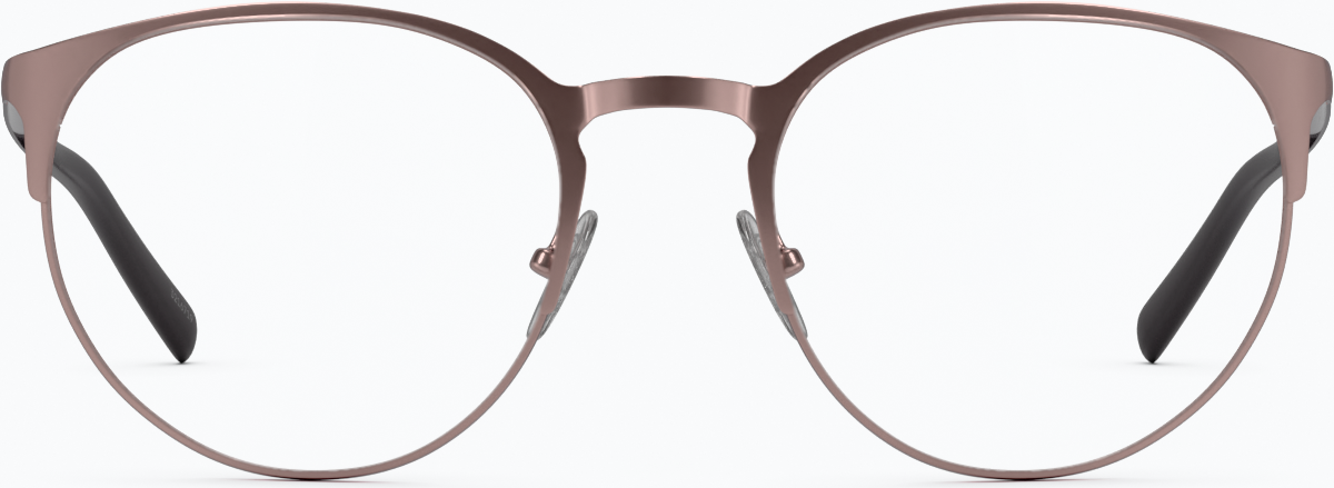 Front view of Round Glasses 3216719 in Pink thumbnail