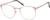 Angle view of Round Glasses 3216719 in Pink thumbnail