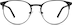 Round Glasses 3216721 in Black
