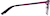 Side view of Square Glasses 3216817 in Ultraviolet thumbnail