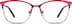 Square Glasses 3216818 in Red