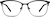 Front view of Square Glasses 3216821 in Black thumbnail