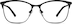 Square Glasses 3216821 in Black