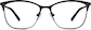 Front view of Browline Glasses 3216821 in Black thumbnail