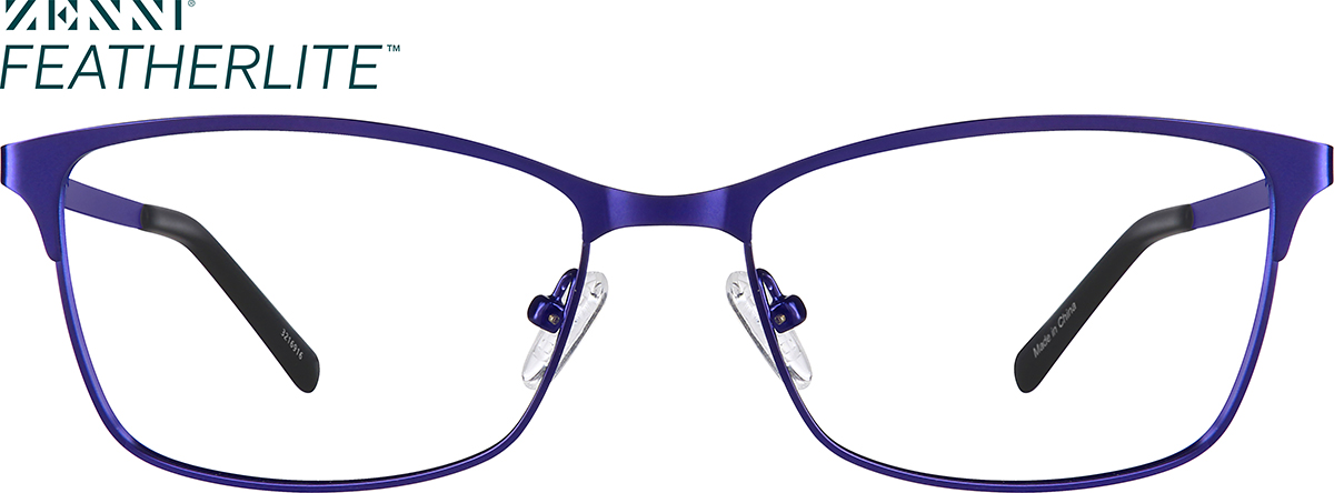Indigo Rectangle Glasses