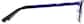 Side view of Rectangle Glasses 3216916 in Indigo thumbnail