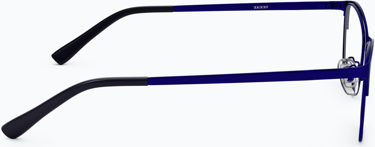 Side view of Rectangle Glasses 3216916 in Indigo thumbnail
