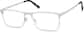 Angle view of Point Guard Glasses 3217011 in Silver thumbnail
