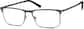 Angle view of Point Guard Glasses 3217012 in Graphite thumbnail