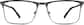 Front view of Point Guard Glasses 3217012 in Graphite thumbnail
