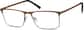 Angle view of Point Guard Glasses 3217015 in Copper thumbnail
