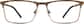 Front view of Point Guard Glasses 3217015 in Copper thumbnail