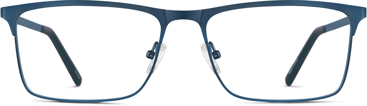 Metallic Blue Point Guard Glasses