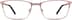 Rectangle Glasses 3217219 in Rose Gold