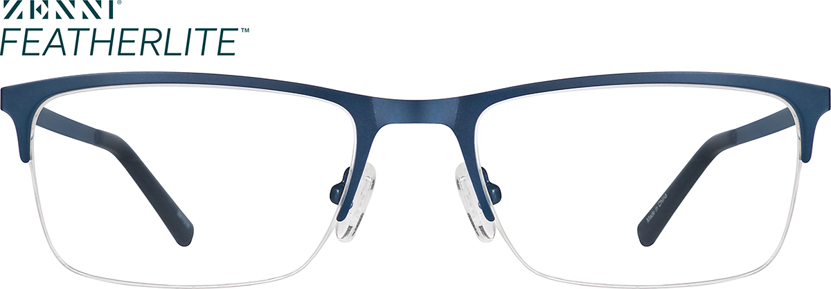 Peacock Rectangle Glasses