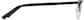 Side view of Rectangle Glasses 3217321 in Black thumbnail