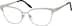 Cat-Eye Glasses 3217611 in Silver
