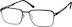 Rectangle Glasses 3217821 in Black