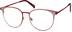 Round Glasses 3218118 in Red
