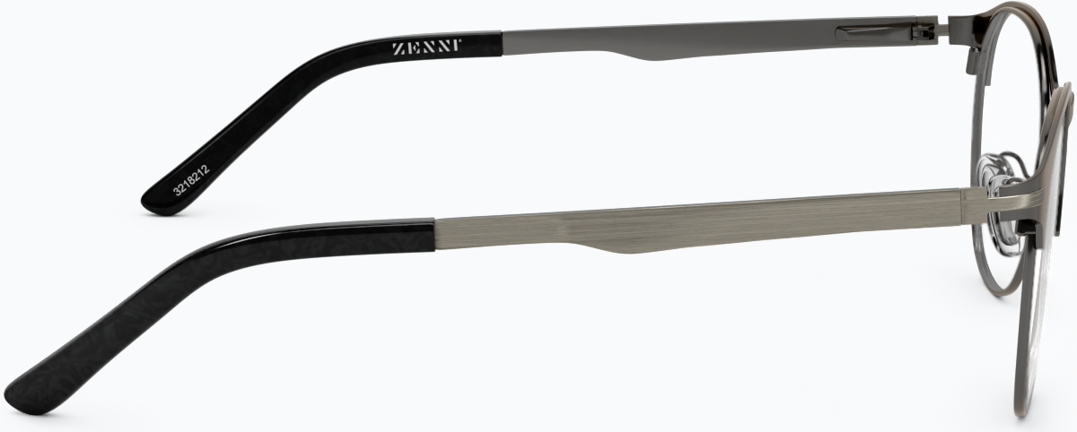 Side view of Browline Glasses 3218212 in Gray thumbnail