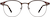 Front view of Round Glasses 3218215 in Brown thumbnail