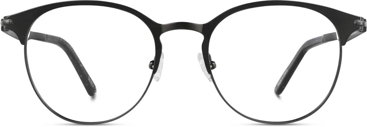 Black Round Glasses #3218221 | Zenni Optical