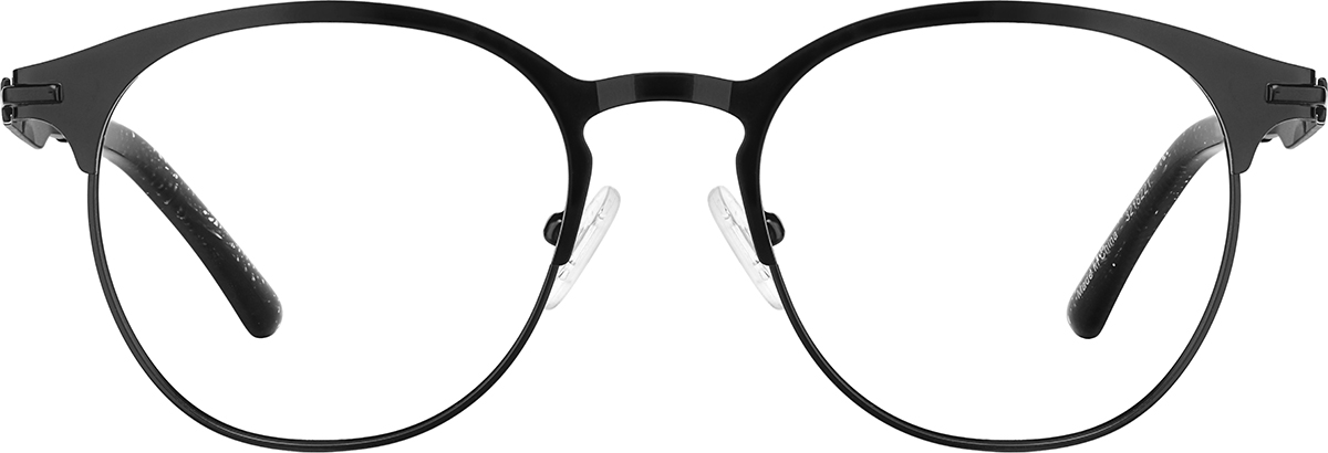 Black Browline Glasses