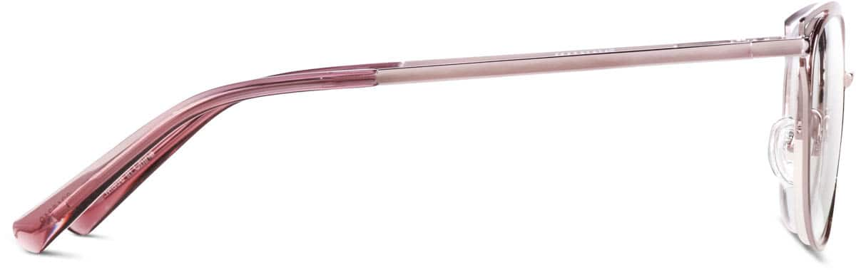 Side view of Cat-Eye Glasses 3218319 in Pink