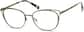 Angle view of Cat-Eye Glasses 3218324 in Moss thumbnail