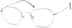 Square Glasses 3218411 in Silver