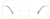 Front view of Square Glasses 3218621 in Black thumbnail