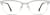 Front view of Browline Glasses 3218811 in Silver thumbnail